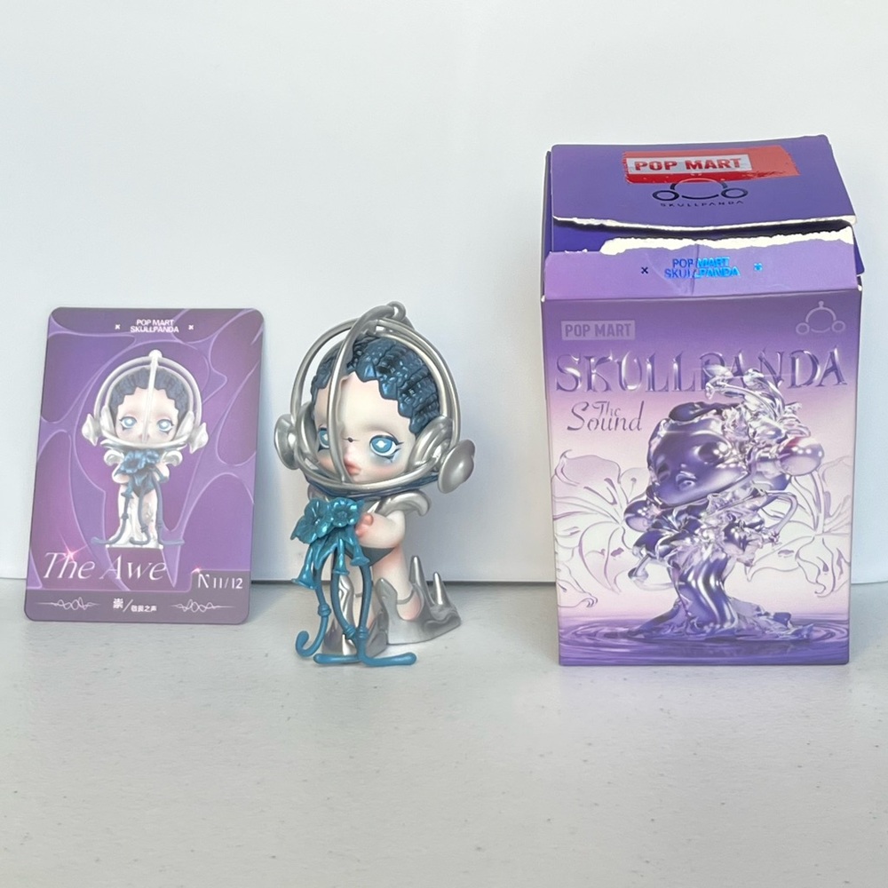 Skullpanda The Sound, The Awe Figurine